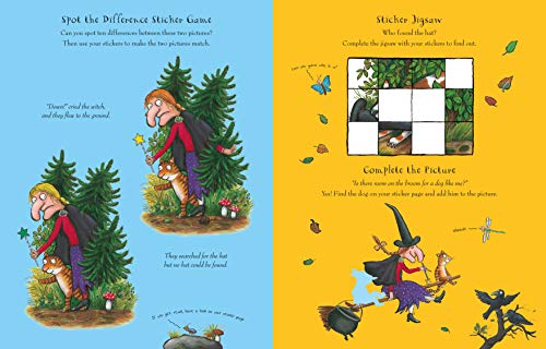 Image of Room on the Broom Sticker Book