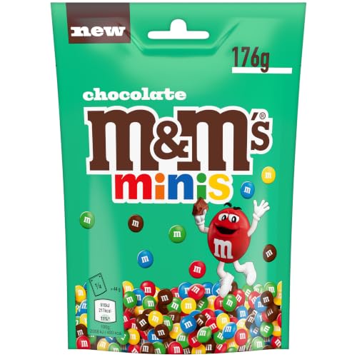 M&M's Minis Bolitas de Chocolate con Leche de Colores Snack 176g