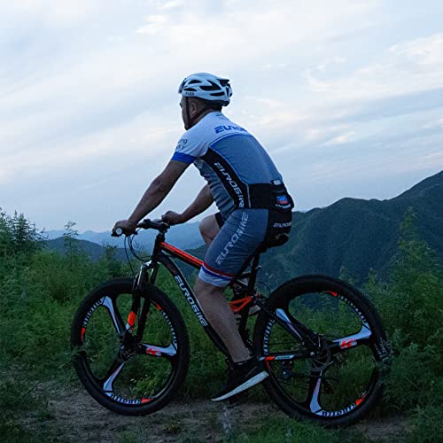 Eurobike S7 Full Suspension Mountain Bike,Mountain Bike 27.5 Inch,21 Speeds Mountain Bicycle For Men And Women,Dual Disc Brake Adult Bike Blackorange #TOP1