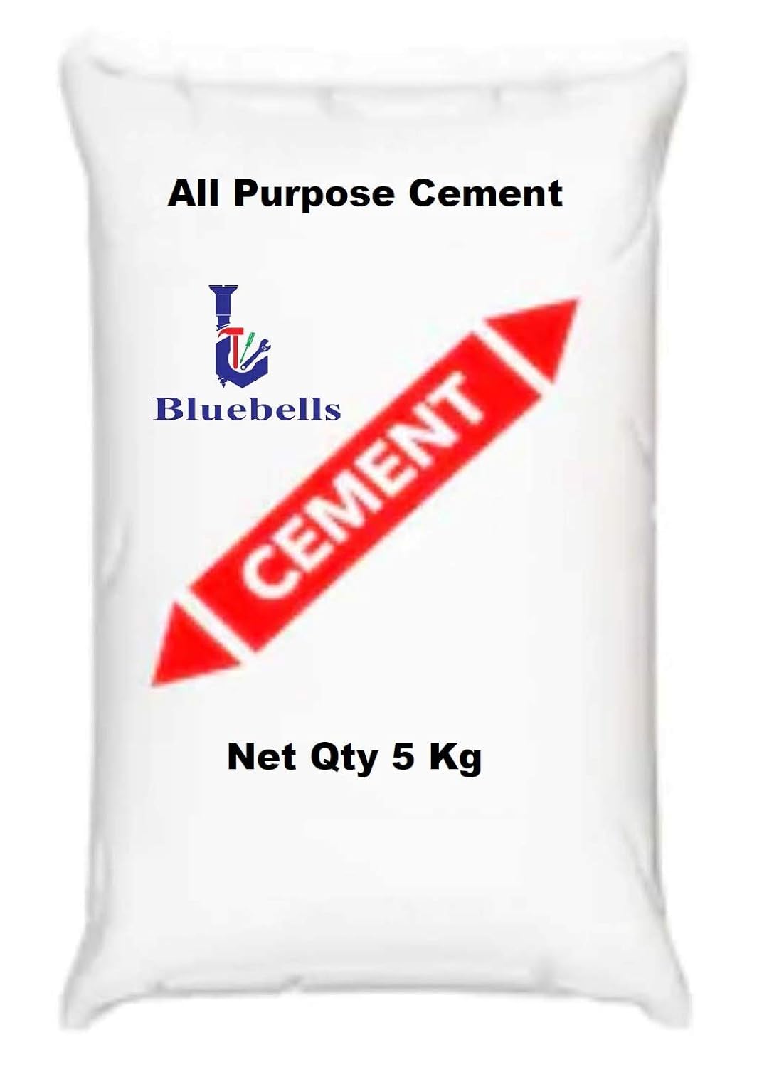 Bluebells Cement White Powder (Pack of 5kg)