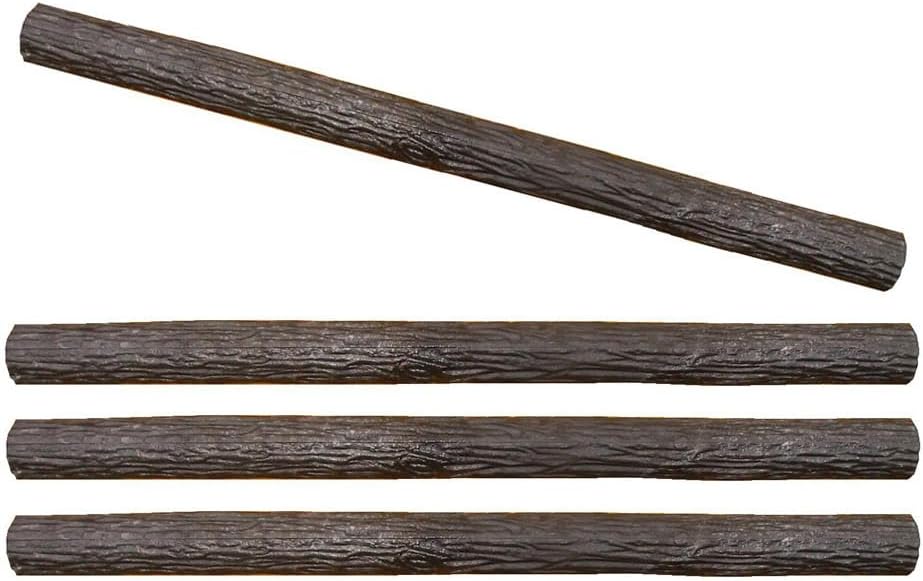 大研化成工業 樹脂製擬木丸太 80&phi;&times;1200mm(M-8012)・4本セット