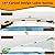 15°Curved Car Wash Brush with Long Handle 43" Extension Pole RV Truck Microfiber Cleaning Mop Auto SUV Wheel Boat Exterior Interior Detailing 2 in 1 Carwash Duster Not Hurt Paint Scratch Free