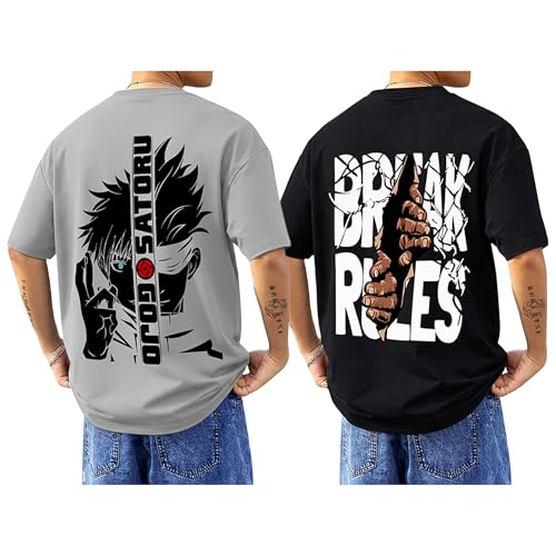 Image of AUSK Baggy Hip-Hop T-Shirt for Men - Graphic Printed T Shirts || Oversized Men Tshirt || T-Shirts
