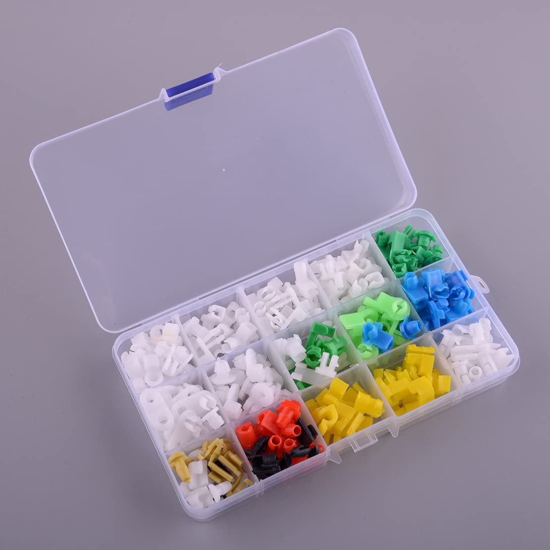 reo✳️出品です Amazon.com: ciciTree 160pcs Mixed Plastic Car Door Lock Rod Clips