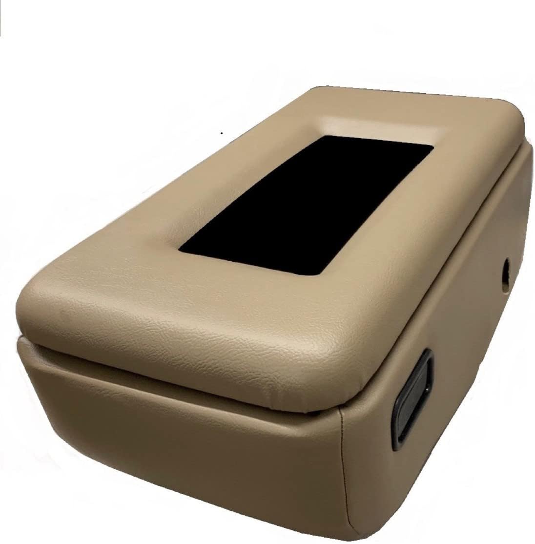 WILLY'S AUTO New Custom 1993-2004 Compatible with Ford Ranger Center Console lid with Phone Tray Vinyl (Gray)