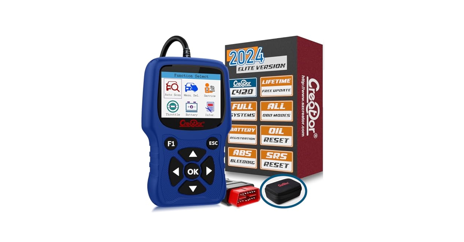 Amazon.com: Creator C420 OBD2 Scanner Fit for BMW Mini Full