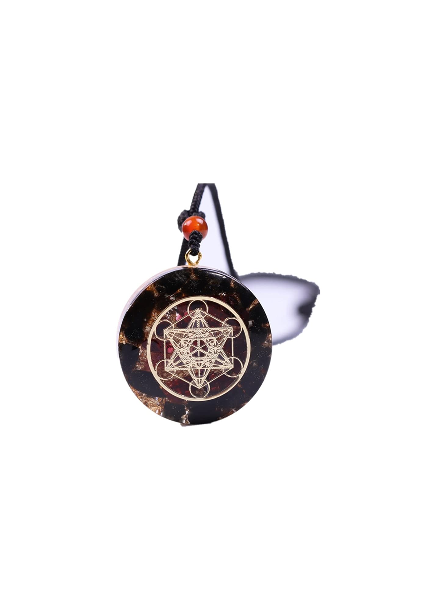 Manifest Abundance Wealth Luck Pendant Orgone Jewelry Necklace Chakra Energy Healing Crystals Chakra Necklace accessories