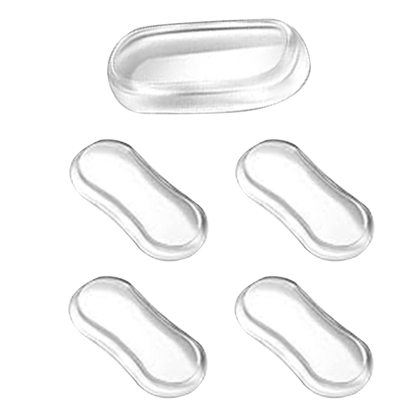 Toilet Seat Bumpers for Lid | Toilet Seat Sticking Buffer Attachment | Strong Adhesive Silicone Bumpers Pads Replacement for Home Hotel, Dormitory