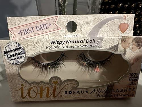 Ioni Wispy Natural Doll First Date Lashes, Black