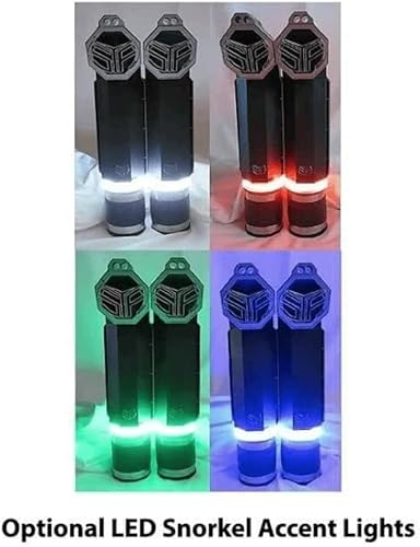 Miniatura 7 de SYA Warrior - Kit de esnórquel compatible con modelos ATV Suzuki King Quad 450/500/700/750 2005-2022 | Proporciona aire limpio al motor de tu ATV