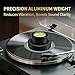 YYTCG Turntable Weight & Vinyl Record Stabilizer - Aluminum Alloy with Built-in Level & Speed Test, Non-Slip Base for Noise and Vibration Reduction, Perfect for Vinyl Enthusiasts - Black