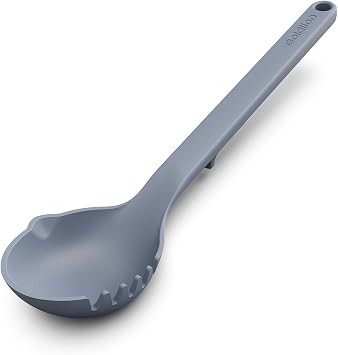 Goldlion Silicone Spoon Soup Ladle Compatible with Ninja Crockpot Slow Cooker Foodi Possiblecooker Pro - Non-Stick Cookware Safe - for Cooking, Mixing & Serving and More