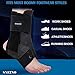 SNEINO Ankle Brace for Women & Men - Ankle Support Brace for Sprained Ankle, Ankle Stabilizer for Achilles, Tendon, Sprain, Injury Recovery, Lace up Ankle wrap for Running, Basketball, Volleyball (Medium)