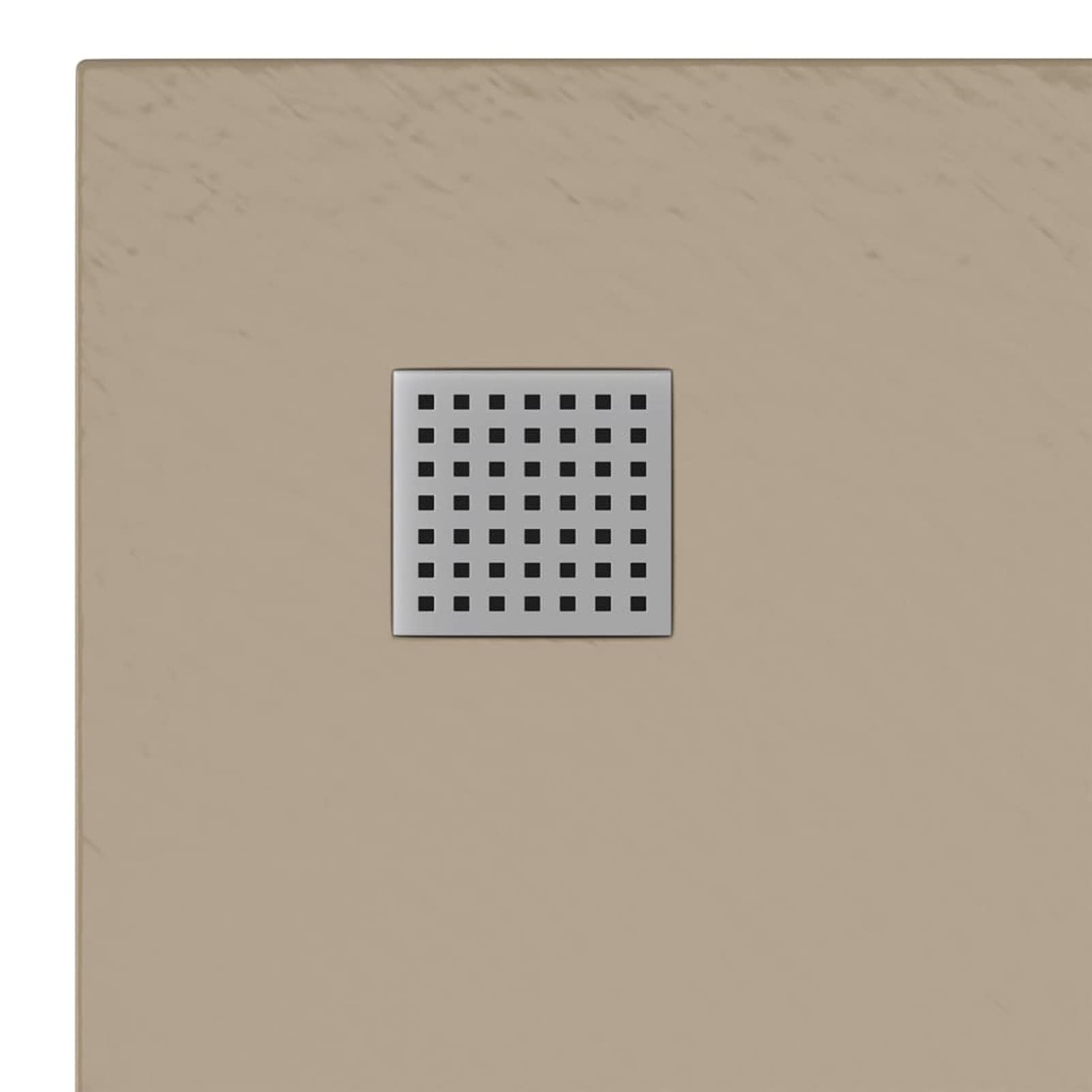 LAPOOH Brodzik pod prysznic SMC brązowy 90x90 cm, brodzik pod prysznic, brodzik pod prysznic umywalka łazienka toaleta-148929