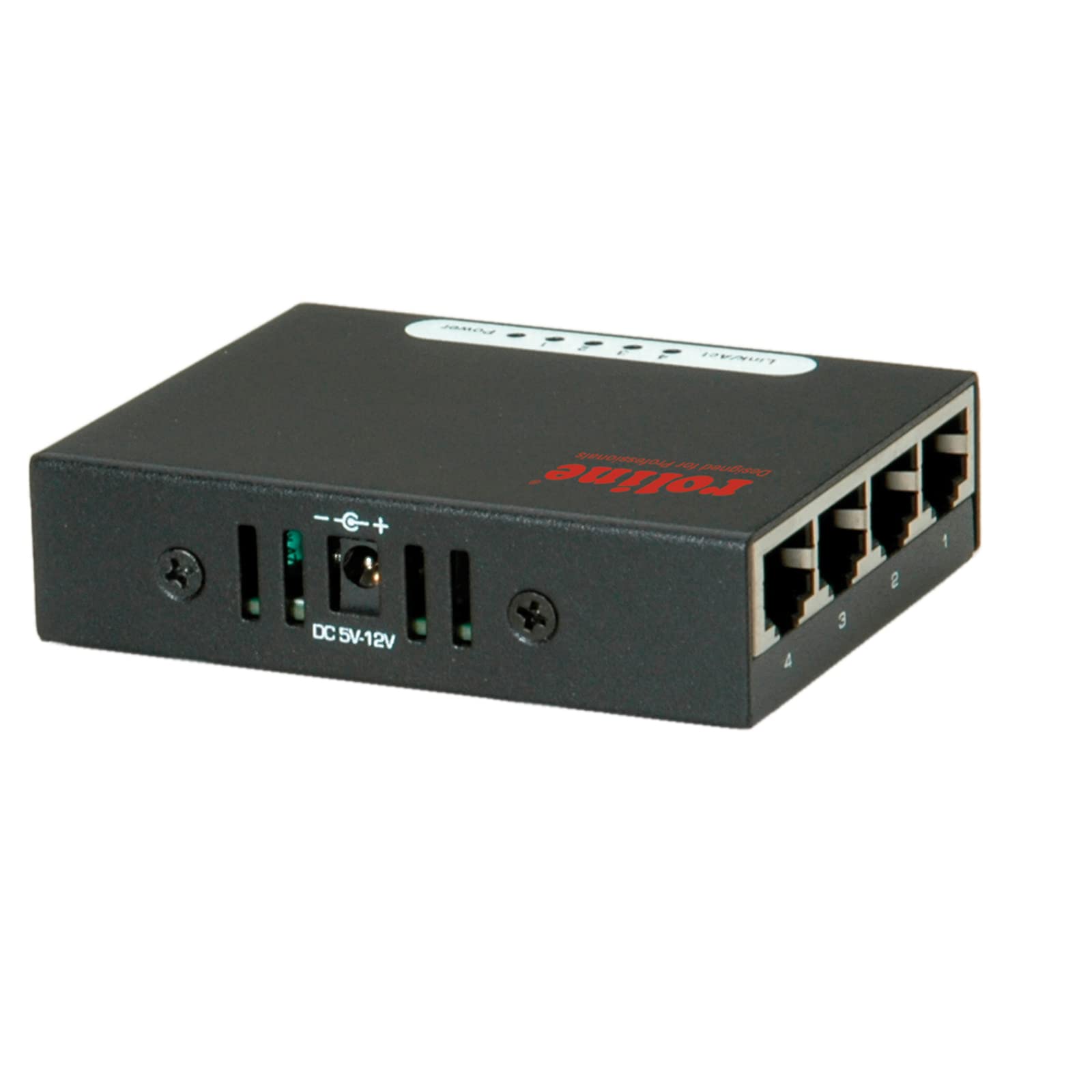 ROLINE Switch Gigabit Ethernet, Pocket, 4 ports - Commutateurs réseaux (Pocket, 4 ports, Full duplex)