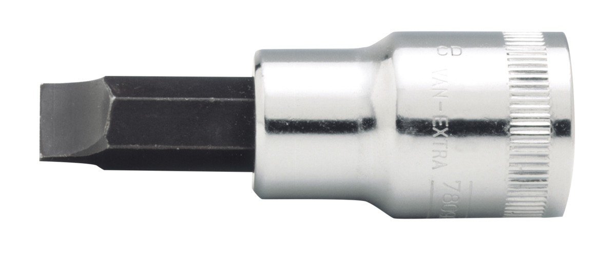 Vaso 3/8, Punta Plana 8 Clip, X