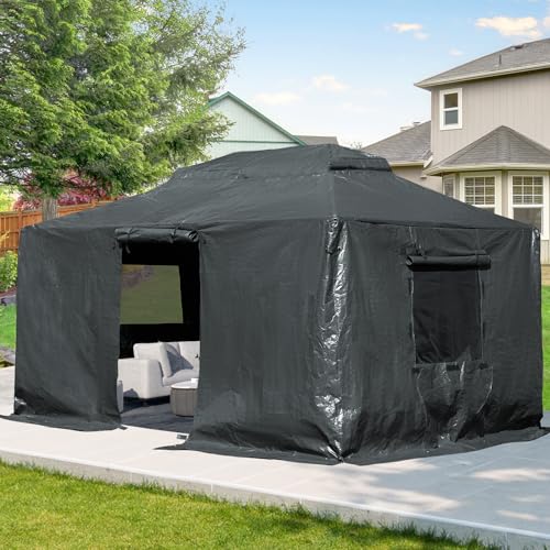 SHPAI 12 x 16 FT Outdoor Gazebo Cover for Hardtop