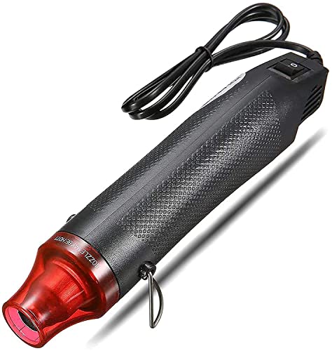 Image of KANAbee Handheld Hot Air Gun, Portable Mini Heat Gun Multi-Function Electrical Heat Tool for for DIY Embossing, Shrink Wrapping, Drying Paint & Phone Repair(300W)(Muilticolor)