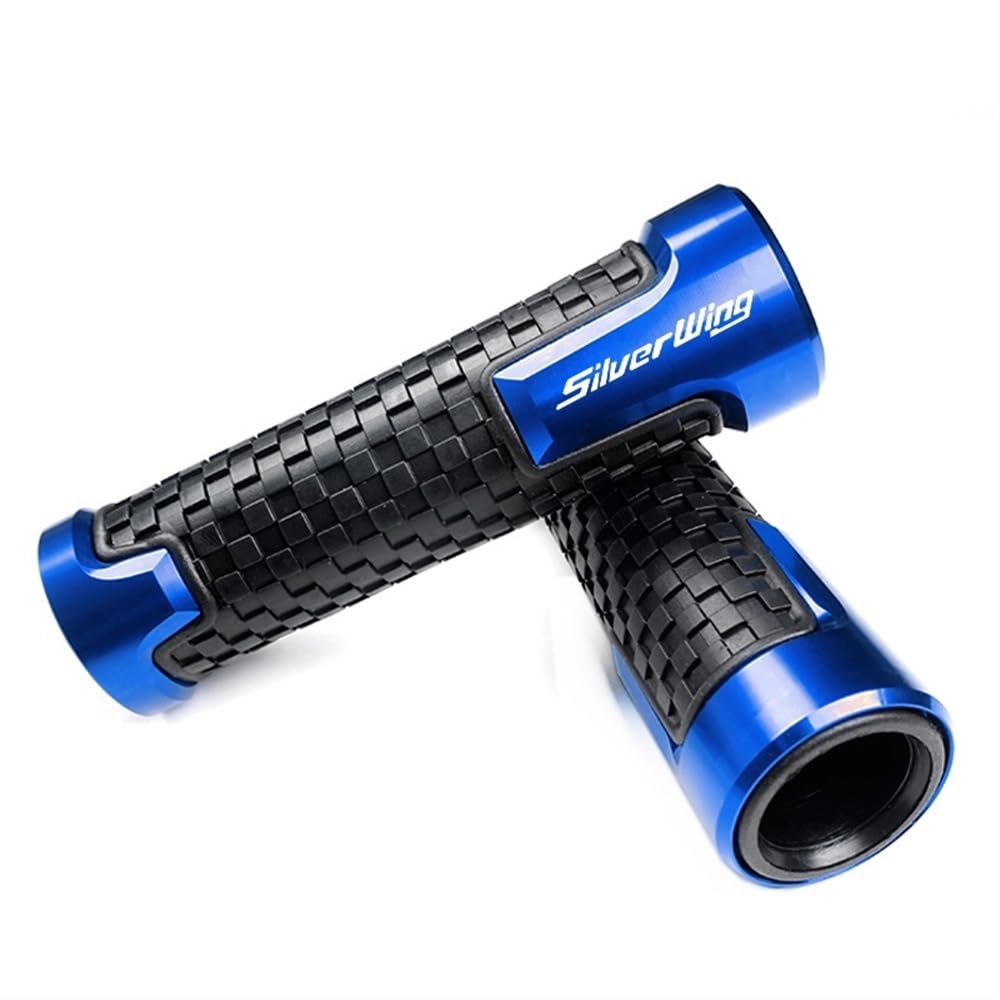 Empuñaduras de motocicleta para Honda FCS 600 con diseño antideslizante azul