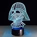 Veilleuse 3D Veilleuse Veilleuse Star 3D Lampe de Table LED Veilleuse 7 Enfants Colorés Éclairage Cadeau Bébé Veilleuse BB8 LED Nouveauté Lumières