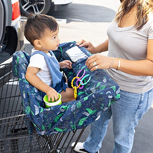 Image of Disney Baby by J.L. Childress Shopping Cart & High Chair Cover for Baby, Kids, & Toddler - Cover for Grocery Carts & Restaurants, for Boys & Girls, Universal Fit - Lion King