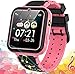 SmartWatch Kinder mit Musik Player, 16 Spiele, SmartWatch für Mädchen Jungen mit Telefon, SOS, Kamera, Taschenlampen, Wecker, SmartWatch Kind 3-12ys Festival Geschenk (Enthalten Sie Micro-SD-Karte)