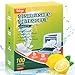 Produktbild Spülmaschinen Blätter, 100 Stück Spülmaschinenblätter Biologisch Abbaubar Plastikfrei, Spülmaschinentabs Ersatz Tabs für Geschirrspüler Kraftvolle Reinigung Spühlmachaschinen Tabs, Zitronenduft