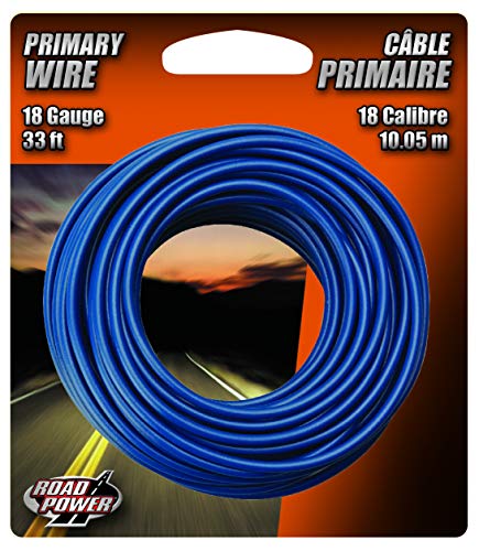 Coleman Cable 55667633 18-Gauge 33-Foot Automotive Copper Wire, Blue #TOP10