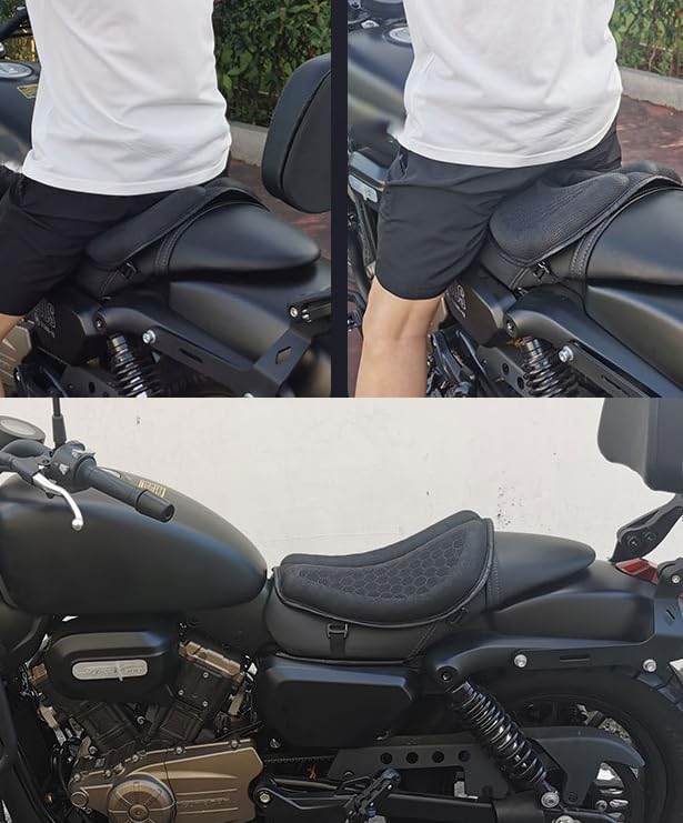 Cojín de asiento de motocicleta para Suzuki e-Lets 2012-2018 accesorio impermeable 4