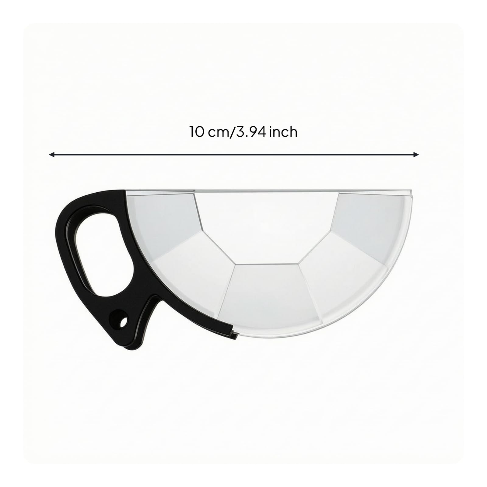 Filtro Efecto Caleidoscopio Filtro Caleidoscopio Mano Portátil Vidrio Óptico para Videoclips Musicales, 100MM