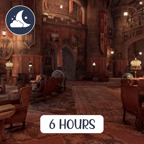Relaxing Hogwarts Castle Stormy Night Walk: Thunderstorm Ambience for Sleep and Meditation Podcast Por  arte de portada