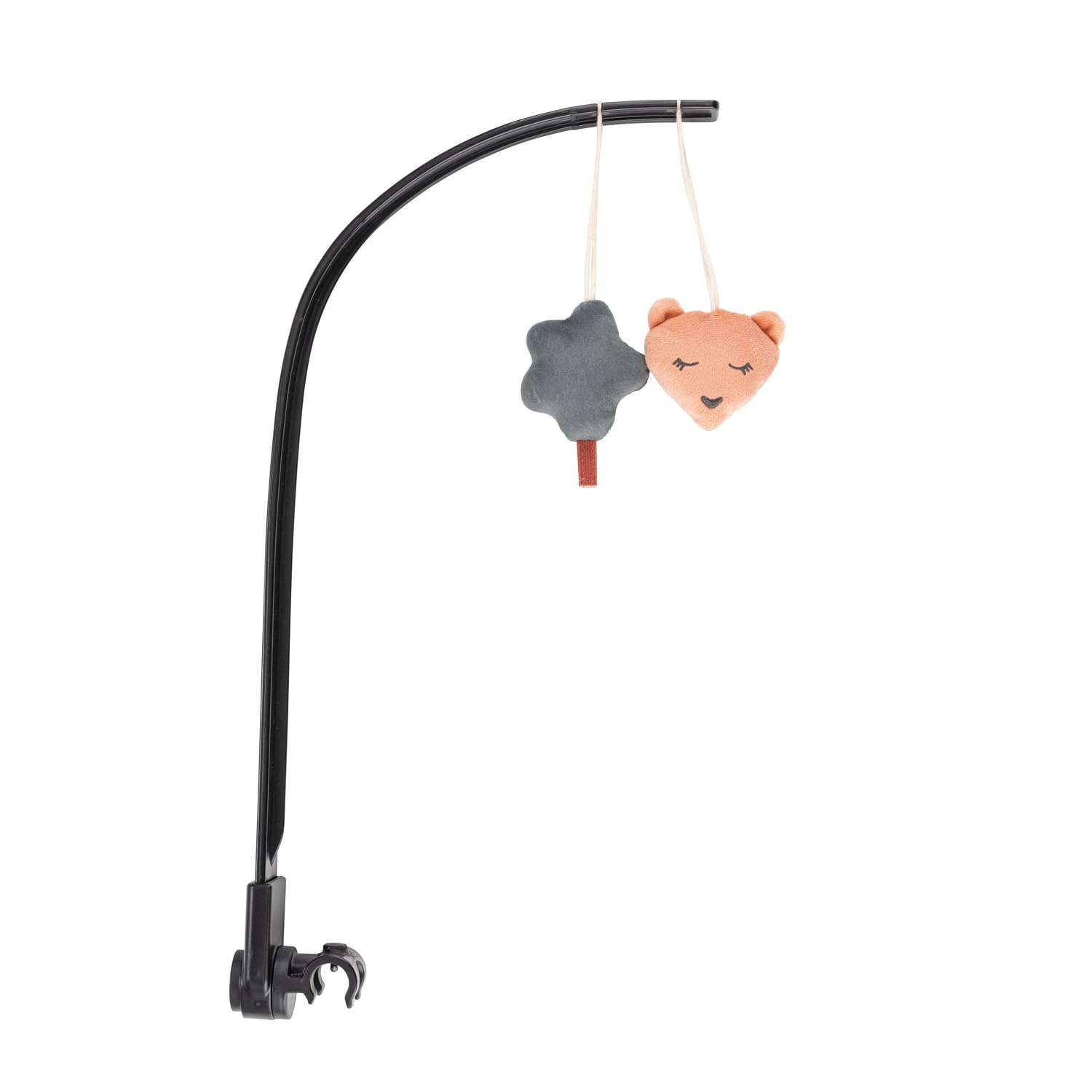 hauck Spielbogen für Highchair Bouncer Babywippe (nicht mit anderen Modellen kompatibel), mit Quietsch und Rassel Effekt, Verstellbarer Winkel, Einfache Befestigung an der Wippe (Bear)