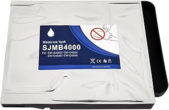 Aomya SJMB4000 CW-C4000 Maintenance Box C33S021601 C33S021602 Replacement Waste Ink Tank Compatible with ColorWorks CW-C4000 Printer