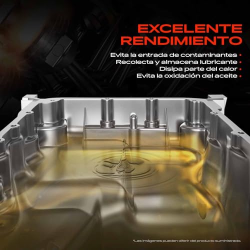 Cárter de aceite con sellado hermético para Toledo II y Octavia I 1U2 5