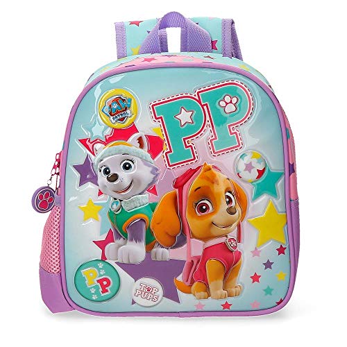 Mochila preescolar adaptable a carro La Patrulla Canina Girl Pup
