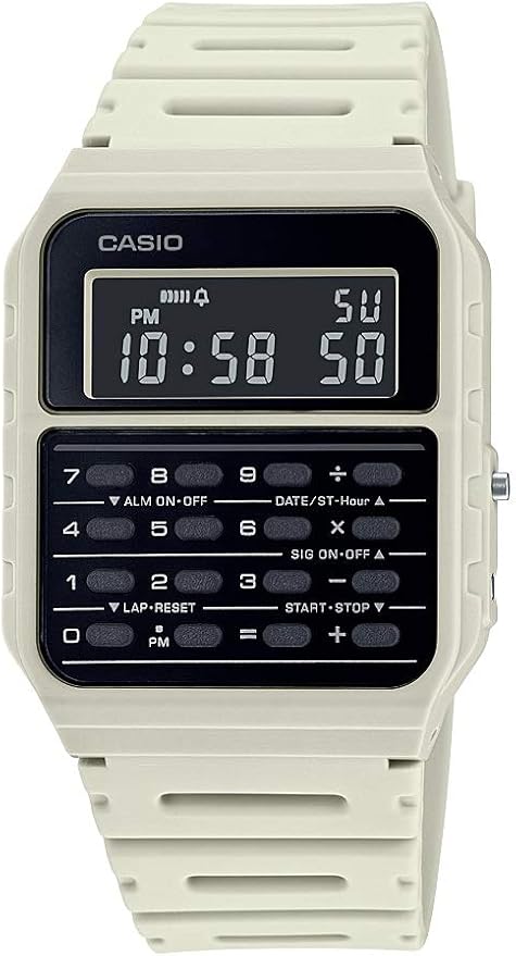 Casio Men's Vintage CA53W-1 Calculator Watch, Green, Quartz Watch :  Amazon.com.au: Clothing, Shoes \u0026 Accessories