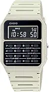 Casio CA53W Vintage Series | Data Bank | 1/100 SEC Stopwatch | Water Resistant | 8 Digit Calculator | Dual Time | Resin Band | Resin Case | Auto Calendar | Daily Alarm | 5 Year Battery