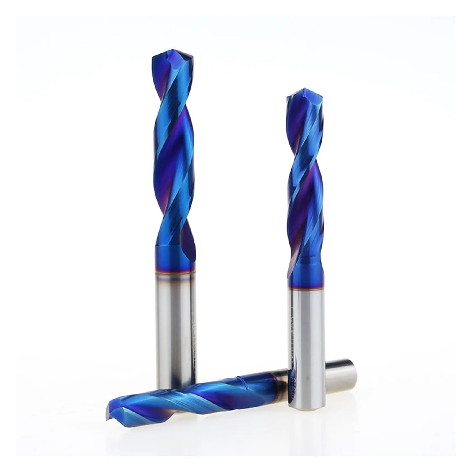 1 Uds HRC65 ° Brocas de carburo de tungsteno brocas de Metal broca giratoria 7,1-14,0mm