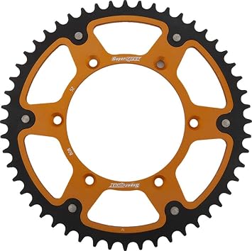 Supersprox Stealth Rear Sprocket 520 Gold 52 Teeth