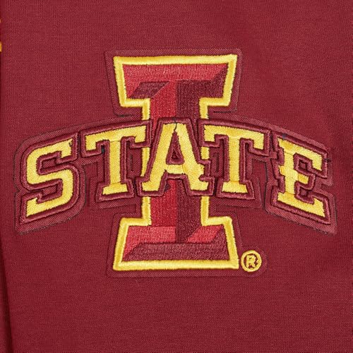 Image of Pro Standard Mens College Classic Chenille Cotton Double Knit Full Zip Hoodie