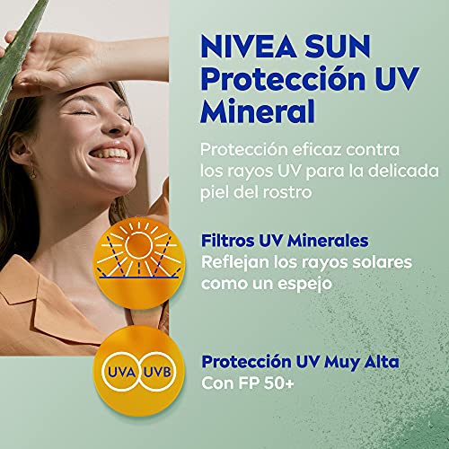 Sun protección facial Mineral protección UV Nivea Protection solaire - vue 4