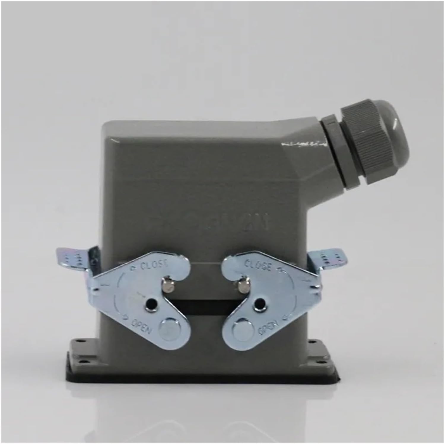 Rectangular H10B-HE-010-1 Heavy-Duty Connector 10 Aviation Double-Sided Buckle 16 a500v Screw feet