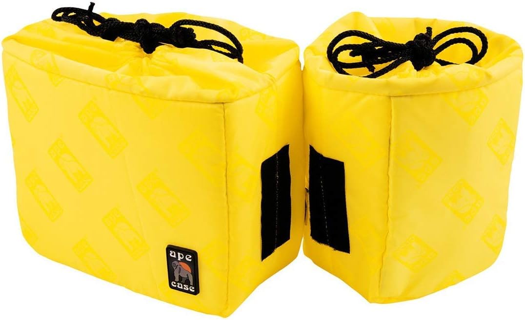 Black Friday - 80% OFF Ape Case ACQB41 Duo Cubeze Yellow Protective Flexible Padded Camera Insert Storage Bag With Removable And Adjustable Padded Inserts, Drawstring Closure, Hi-Vis Yellow Interior, For DSLR Or Mirrorless Black Friday Clearance Ape Case ACQB41 Duo Cubeze Yellow Protective Flexible Padded Camera Insert Storage Bag With Removable And Adjustable Padded Inserts, Drawstring Closure, Hi-Vis Yellow Interior, For DSLR Or Mirrorless