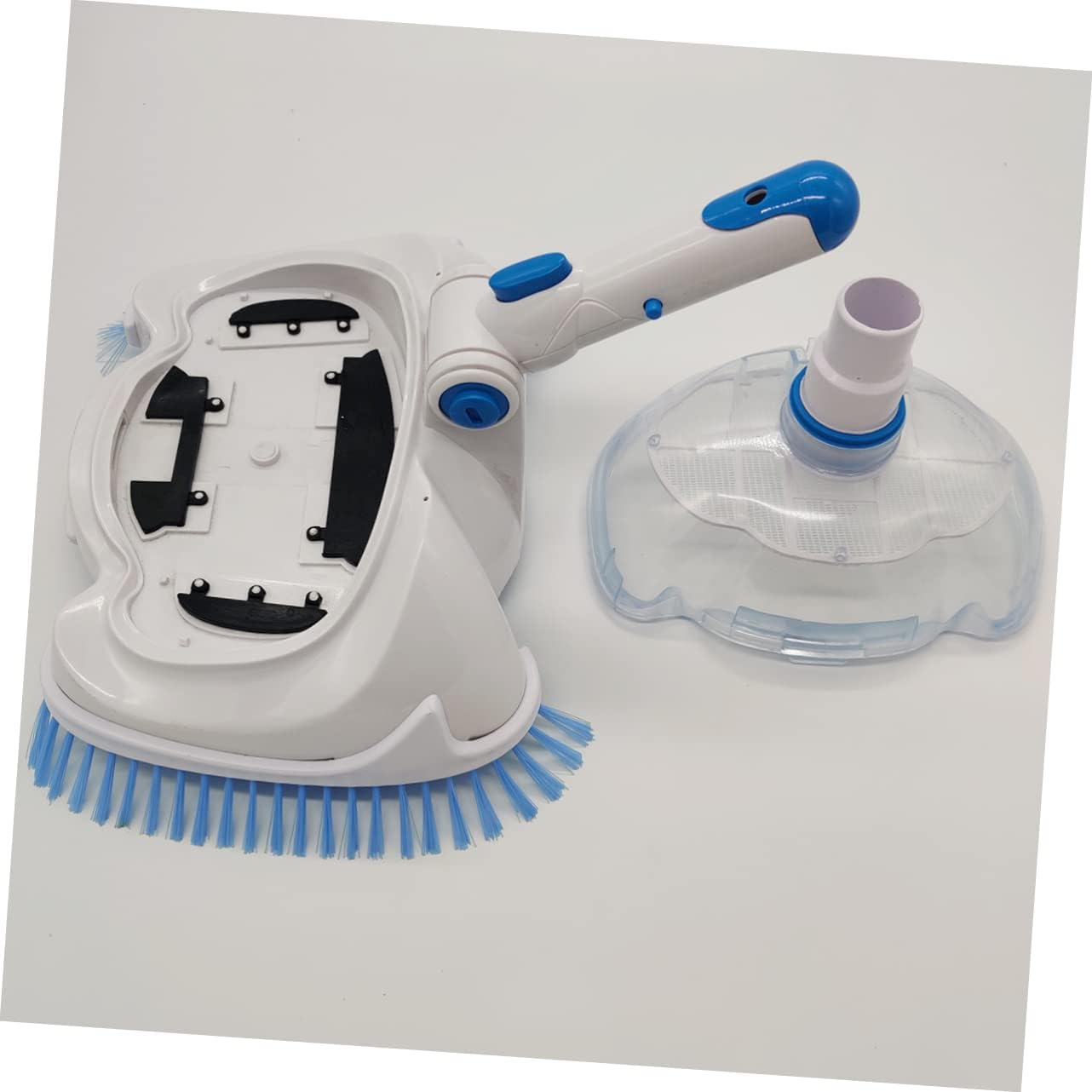 GANAZONO Pool Clean Handle Vacuum Suction Head Swimming Pool Vacuum Head Brush Wide Angle Bristles for Moss Removal