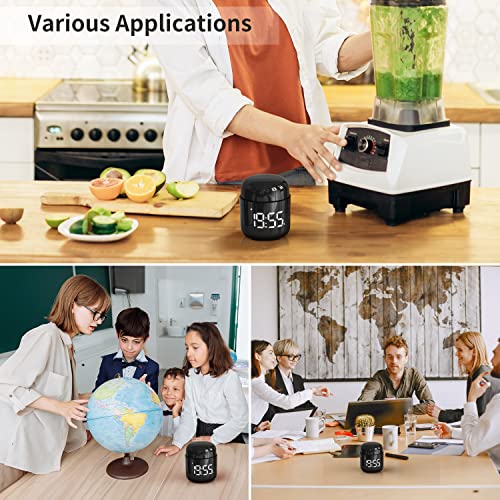 image for MeesMeek Digital Kitchen Timer,Countdown Countup Timer with Large LED 