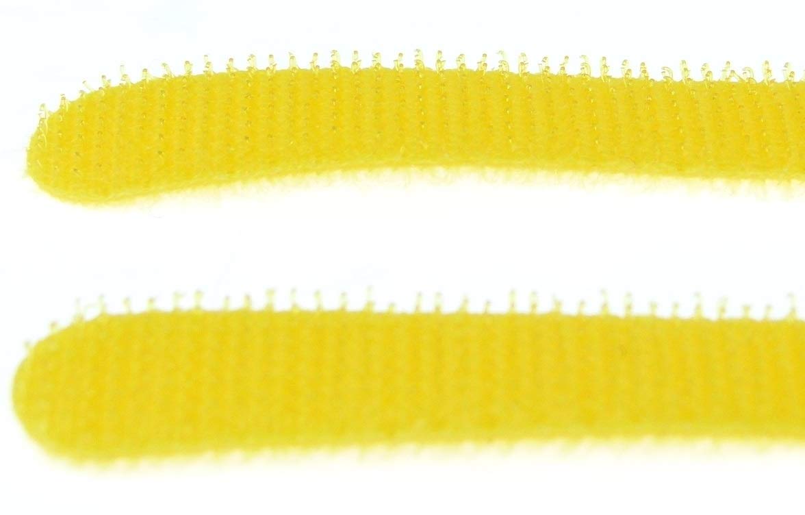1.000 x Klettkabelbinder 300 x 28 mm Gelb - Klett Kabelbinder Kabel-Klettband - Wiederverschliessbar/Wiederverwendbar (1000, 300 x 28 mm Gelb)