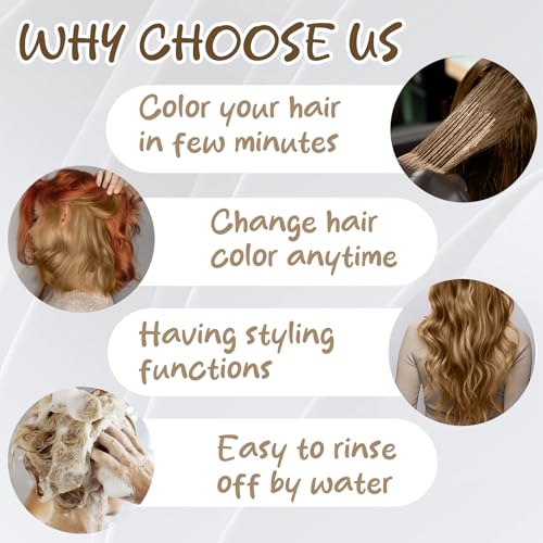 Kids Color Hair Wax Brown cera de color temporal para cabello miniatura 6