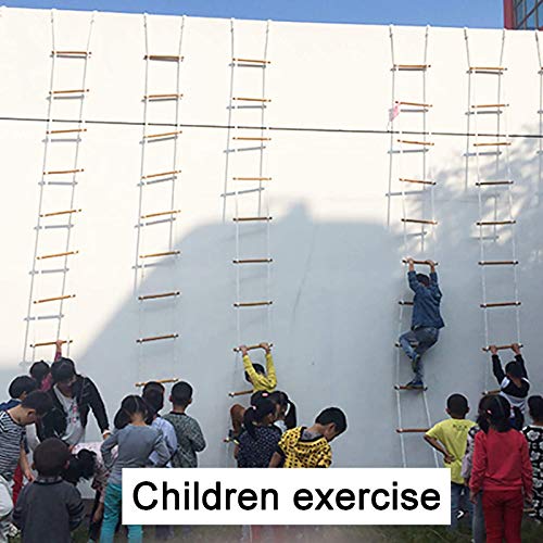 Escalera de cuerda con despliegue rápido para evacuación segura en desastres 5