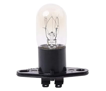 AV Microwave Oven Bulb | Side Bent Pin Type High Voltage 250V 20 Watt Bulb/Lamp for Microwave Ovens,Clear