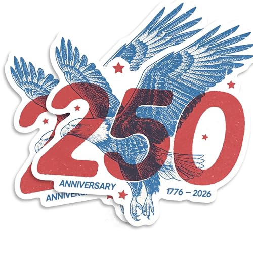 2 Imán Conmemorativo 250 Aniversario USA Pack miniatura 1